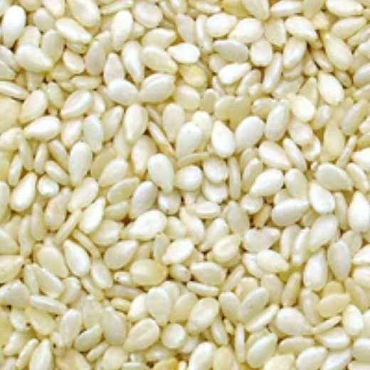 Premium Humera White Sesame Seeds, Ethiopian, Hulled.