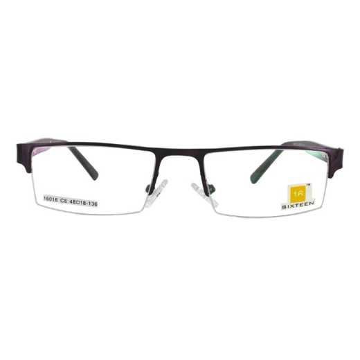 Metal Frame Half Rim Unisex Model with Stainless Steel Front - 16016