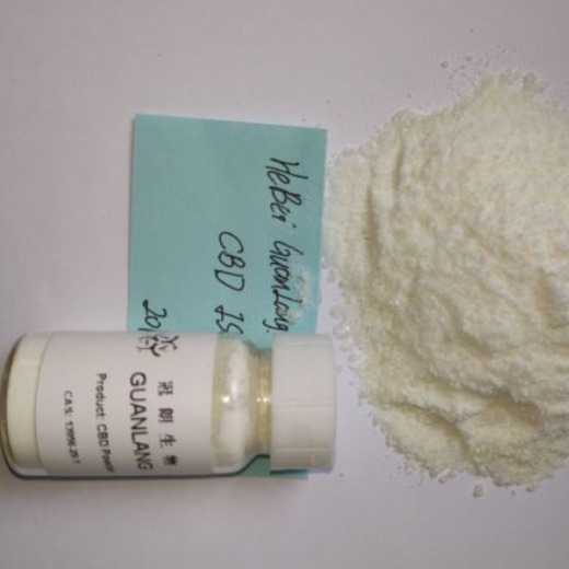 99+% Pure CBD Isolate Powder (Crystalline) from Hemp