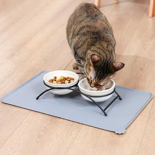 New style cat claw edge pet placemat pet products waterproof and dirty promotional pet mat