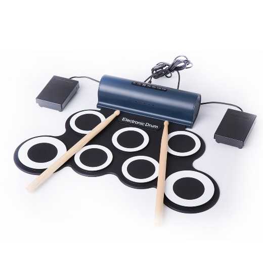 iword G3001 7 Pads Rechageable Battery Portable Electronic Drum Set