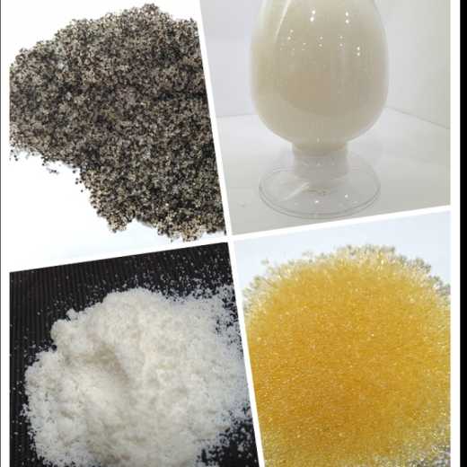 Acetic acid adsorption resin