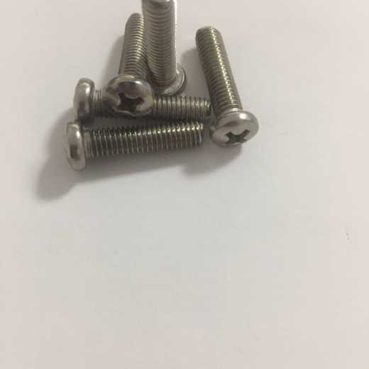 Stainless steel cross head screw