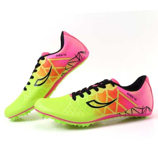 Track and field running shoes men and women students adult running long jump training special eight-nail running shoes