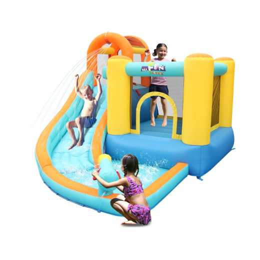 Water kids slide bouncy castle outdoor Little Fun Uncle big family indoor bounce trampoline naughty Castle