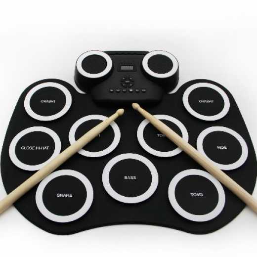 iword G6009 Bluetooth 9 Pads Portable Electronic Drum Set