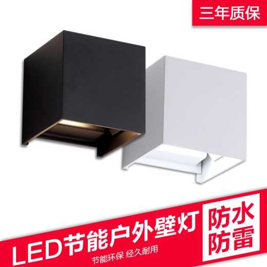 Painted lighting waterproof and lightning - proof outdoor wall lamp