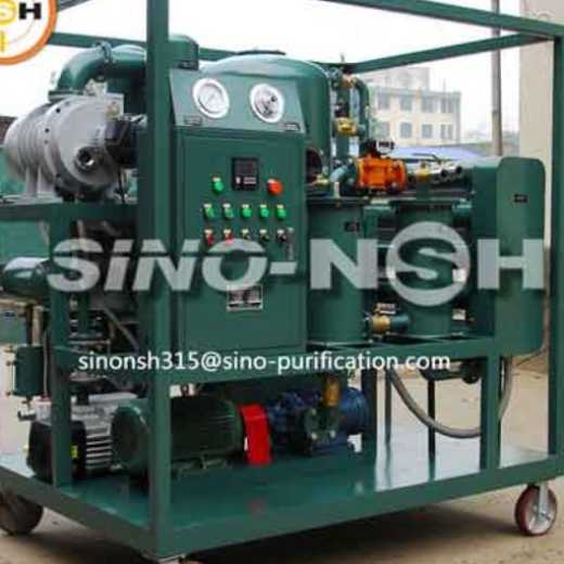 Sino-NSH VFD series Insulation oil purifier plant and insulation oil filtration for transformer oil 