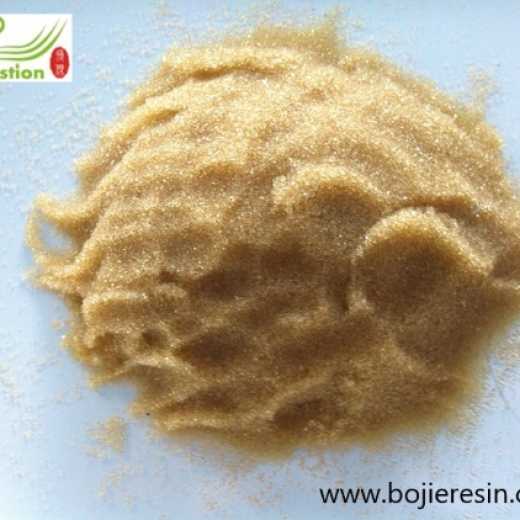 Rapeseed polyphenol separation and purification resin