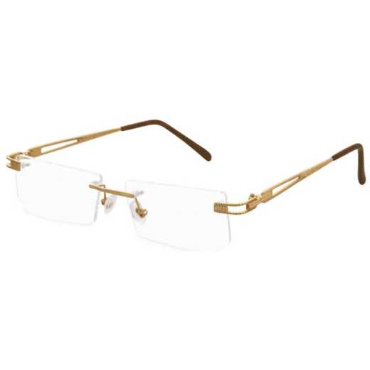 Pure Solid Gold Optical Frame in 18 Carat -ZIG