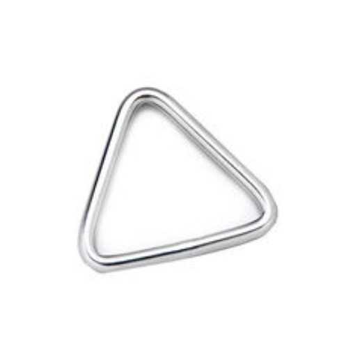 Stainless Steel Triangle Rings 