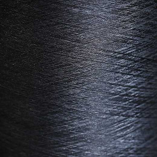 Black Slight Intermingled DTY fabric