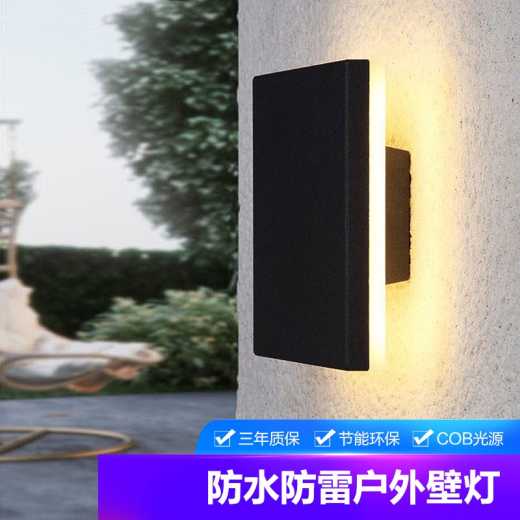 Painted lighting waterproof and lightning - proof outdoor wall lamp