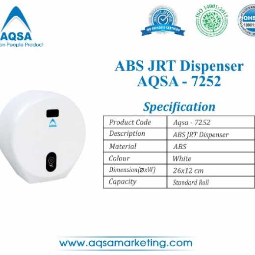 ABS JRT Dispensers (AQSA – 7252 ) 