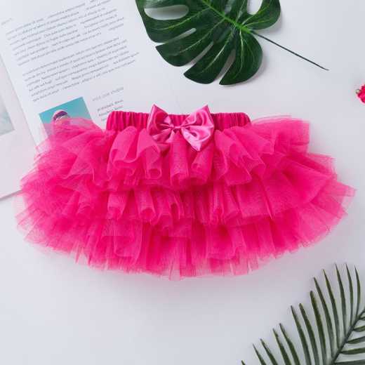YK&Loving baby six-ply TUTU 3 to 24 months Princess skirt Multi-color skirt for baby girls