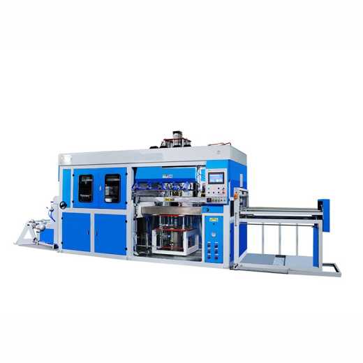 Upper and lower cylinder type blister machine