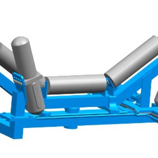 Conveyor Hydraulic Self-aligning Idlers Model SXBMD-JP-Y
