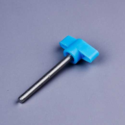 Medical rehabilitation equipment knob screw