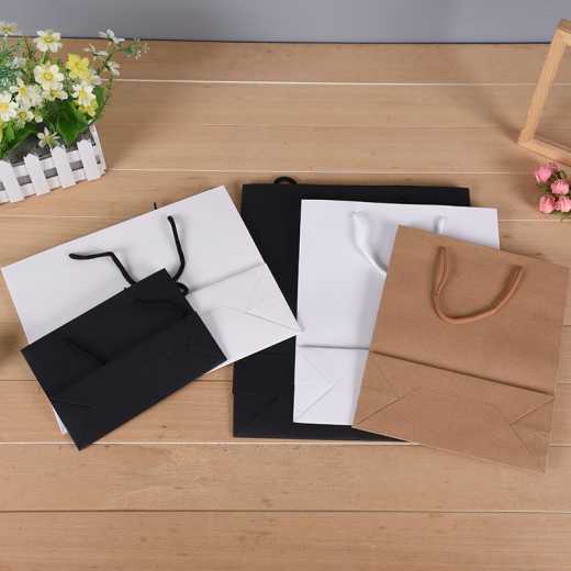 Custom high-end clothing bag clothing shopping gift wrap handbag