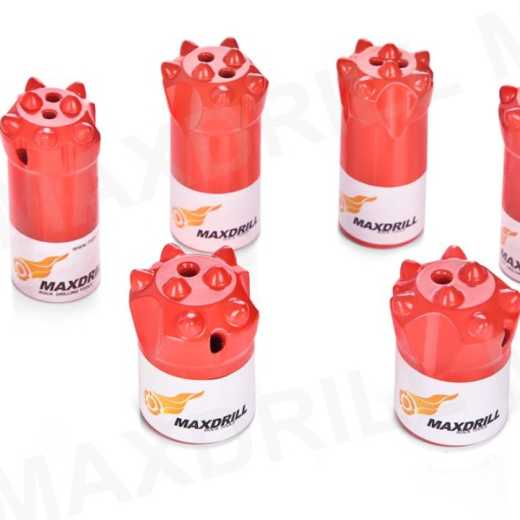 Maxdrill 41mm small drilling tools taper button bit 