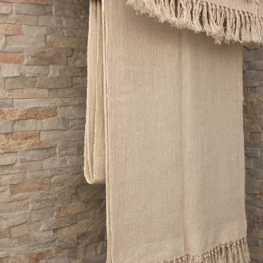 Linen cotton blended diamond weave towel