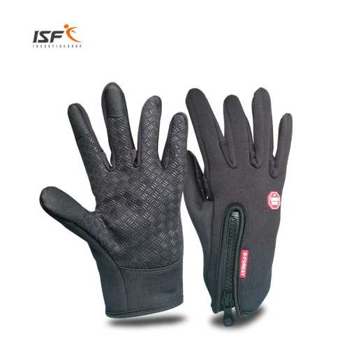 Warm fleece outdoor windproof gloves