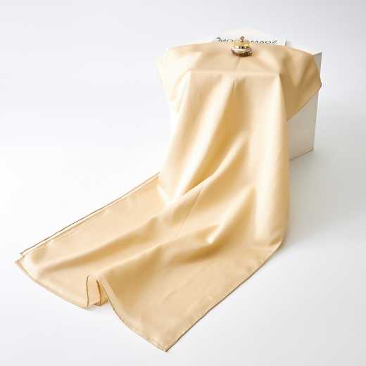 Silk cotton long towel