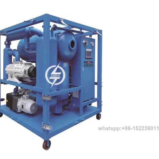Double-stage High vacuum Transformer Oil Purifier Machine,Insulating Oil Purification Plant
