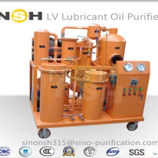 Sino-NSH LV series Lubricant oil purifier and oil cleaning for lube oil 