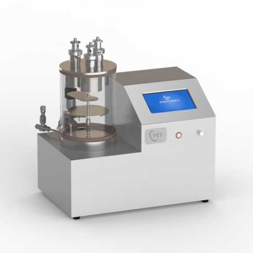 Small three heads plasma sputtering coating machine for laboratory research