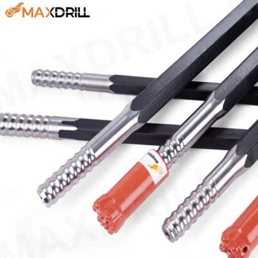 High Quality Mining drill parts drill extension rod T51-3.66mm (MM/MF) 