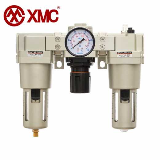 XMC AC5000-10 Compressed air filter regulator pneumatic water and oil separator with pressure gauge