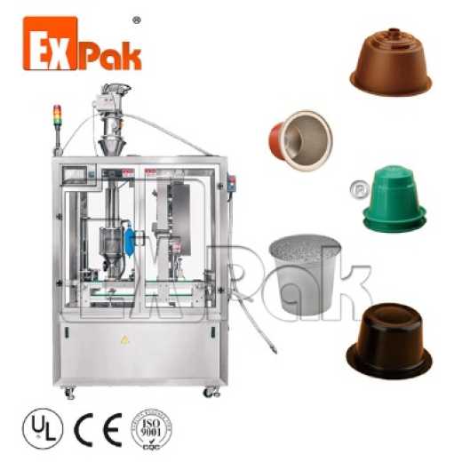 CPL-2501 Linear Coffee Capsule Filling And Sealing Machine