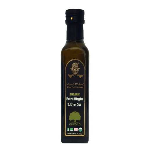 Organic Extra Virgin Olive Oil 250 ml Marasca Glass Bottle 