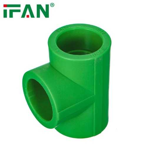 IFAN High Pressure 20-110mm PPR Pipe Fitting Tee Plastic Plumbing PPR Fittings