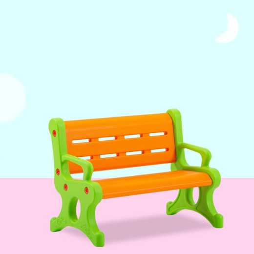 Children's outdoor leisure bench Children's home seat Children park parent-child park back chair