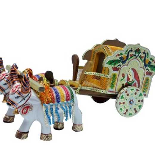 Meenakari Dolly Cart