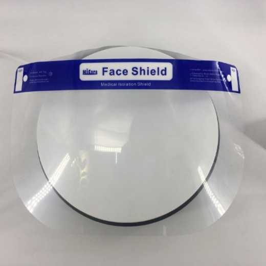 Anti Splash Protective Face Shield Visors Transparent Flip up Elastic Band Full Face Cover Adult Dust-Proof Outdoor Cleaning
