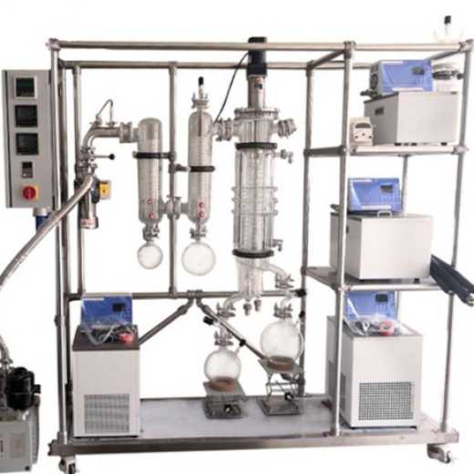 Glass short path molecular distillation machine AYAN-F100-B CBD distiller factory price
