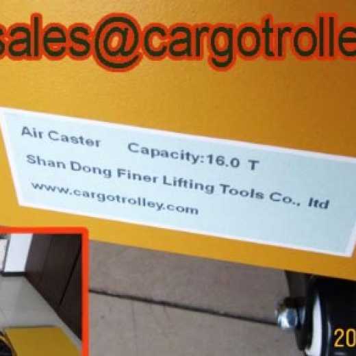Air caster moving systems finer brand save cost and keep safety