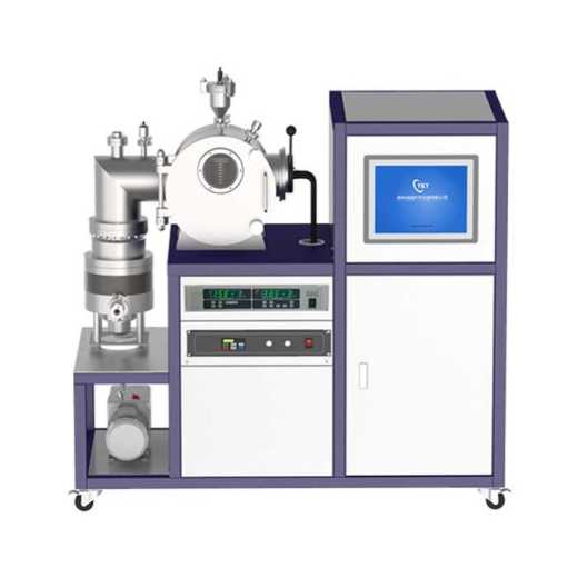 35KW vacuum induction melting furnace with stainless steel water-cooled chamber