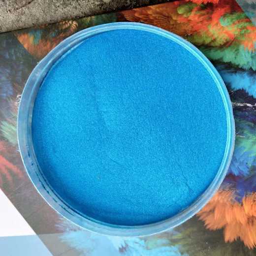 Natural mica industrial zone grade pearlite pigment brilliant blue