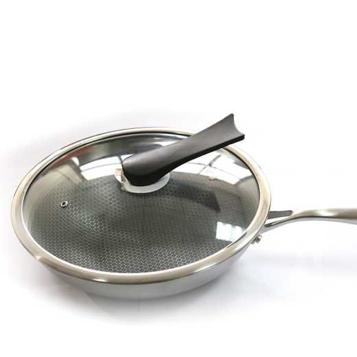 304 stainless steel wok non-stick 
