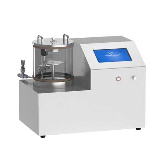 Desktop single head plasma sputtering coater with rotary sample stage