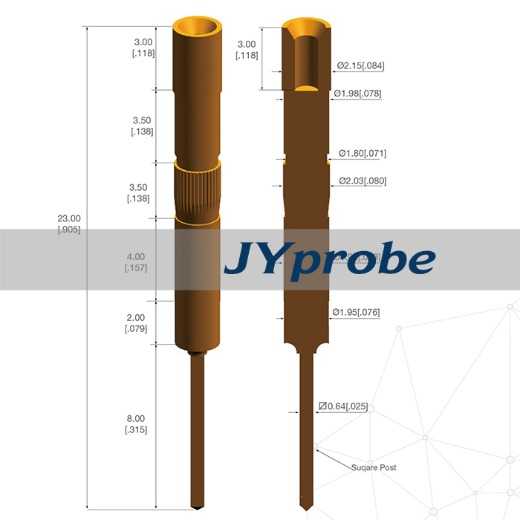 IP-4 Interface Pins and contact termnials