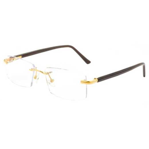 Pure Solid Gold Optical Frames in 18 Carat - NAN321 