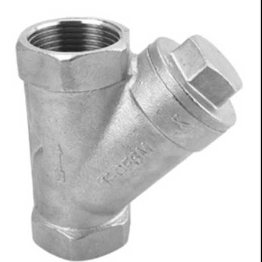 Stainless steel Y-shaped filter, internal thread filter, threaded filter