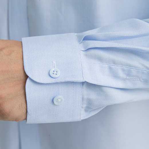 RIV TAIN/ Leitang Men's long sleeve shirt in 4 in 1 fabric non-ironing shirt
