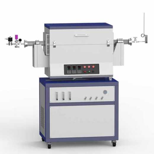 1200℃ vacuum CVD rotary tube furnace for powder metallurgy