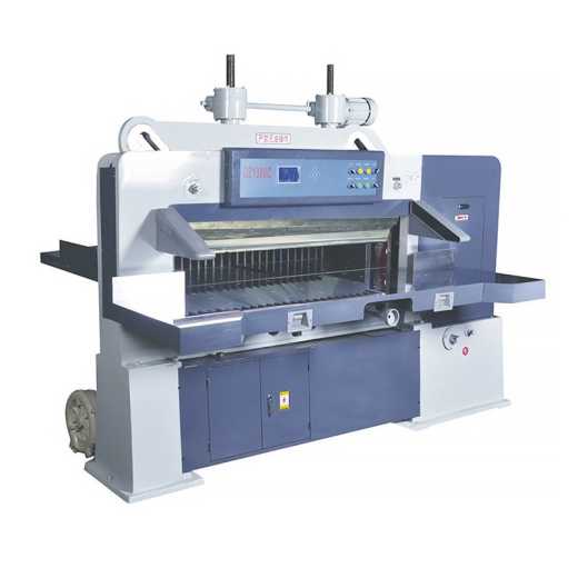 Model 1300C digital display paper cutter Fully open mechanical variable frequency display paper slitter